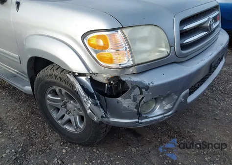 2004 Toyota Sequoia Limited V8 z USA, uszkodzony, nr VIN 5TDBT48A04S228152